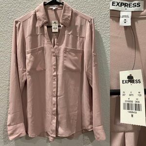 Express button blouse shirt
